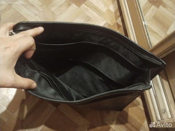 Кожаная папка для документов a4