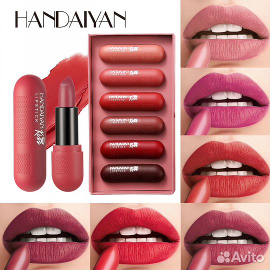 Подарок на 8 марта Подарочный набор матовых помад