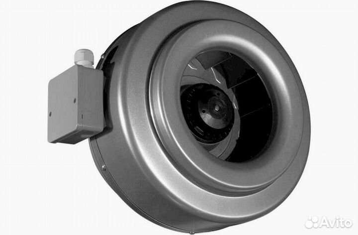 Вентилятор канальный, промышленное оборудование