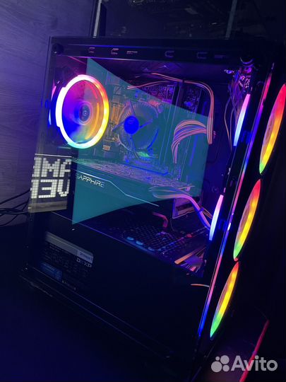 Игровой пк intel core i5/rx470 8gb