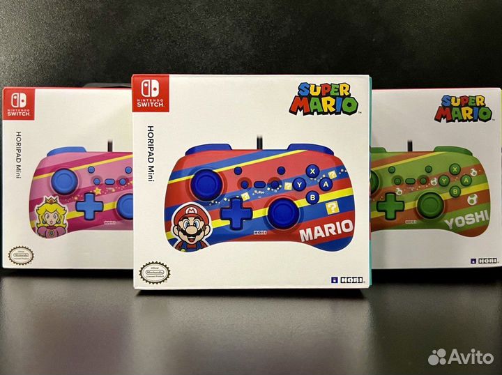 Switch: Hori. Проводной контроллер Mario