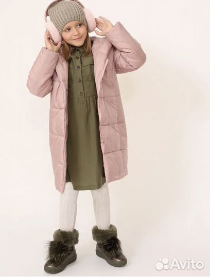 Пальто на весну для девочки 134