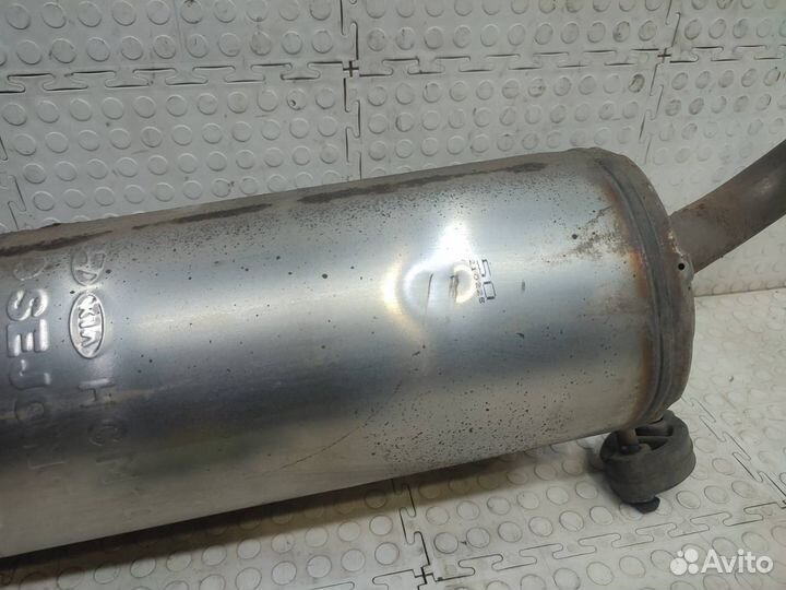 Глушитель Kia Rio 4 X-Line FB 2017