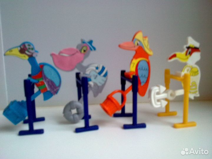 Игрушки из киндера 90х