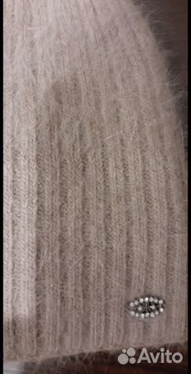 Шапка женская пуховая