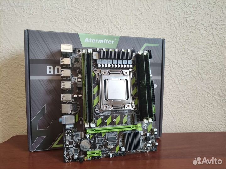 Материнская плата X79 + Xeon e5 2640 + 16GB