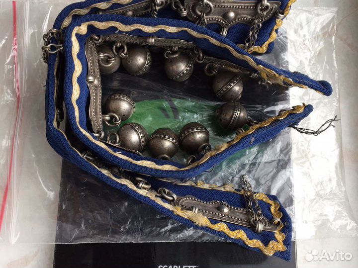 Крымскотатарское нагрудное женское украшение