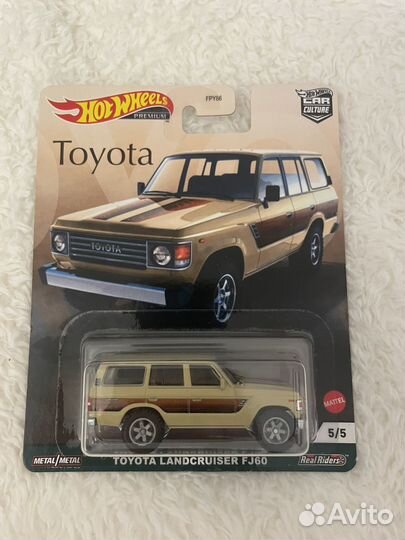 Hot wheels premium toyota