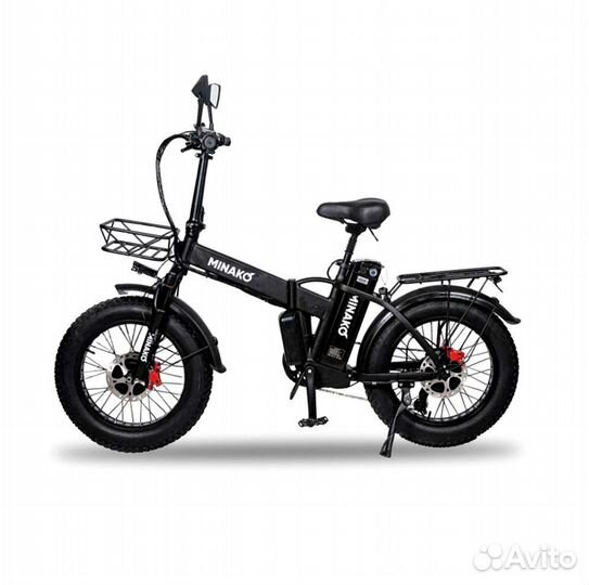Современный электровелосипед Minako F10 dual
