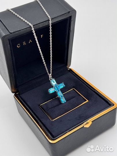 Серебряный кулон Graff