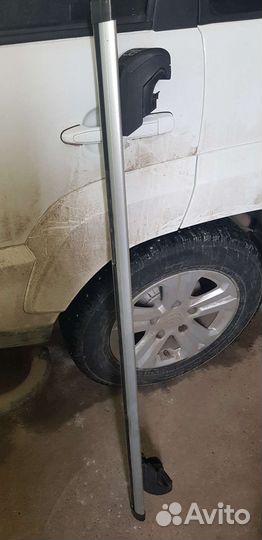 Поперечины на рейлинги chevrolet niva, и опоры