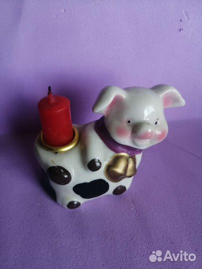 Статуэтка свинка, собачка