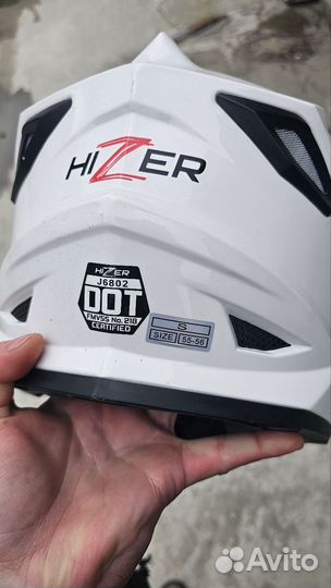 Мотошлем кроссовый