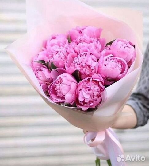 Пионы Букеты Цветы Доставка