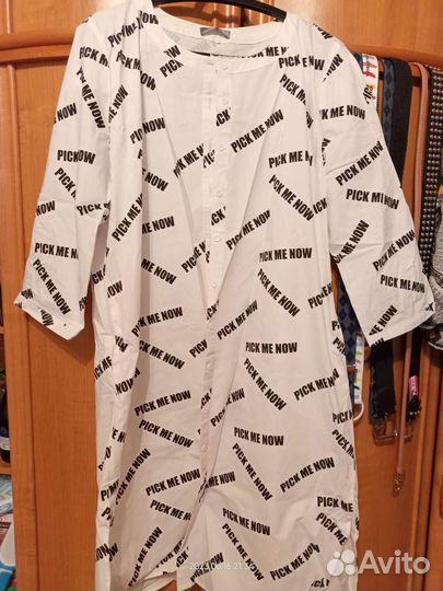 Платье рубашка