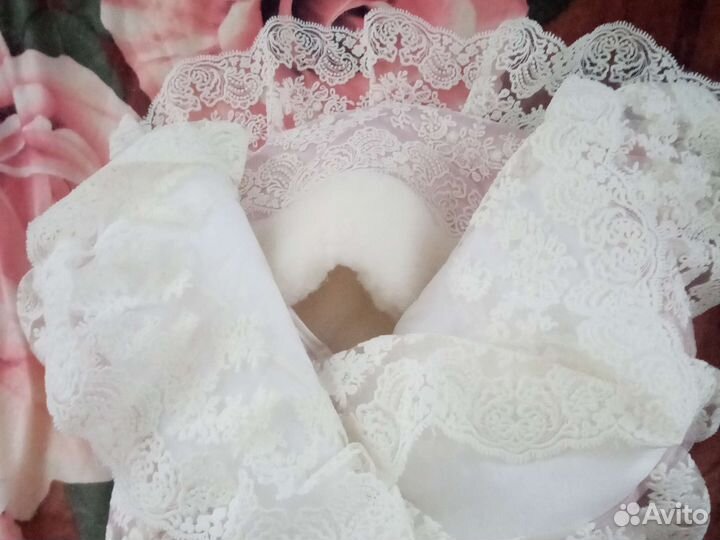 Конверт на выписку для девочки зима