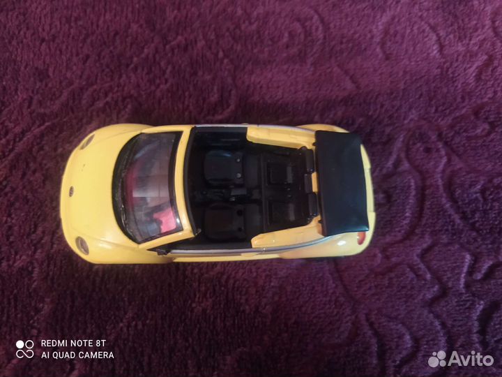 Volkswagen машинка металлическая