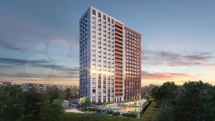 1-к. квартира, 37,1 м², 6/19 эт.