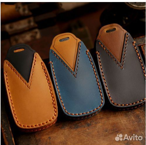 Чехол на ключ Chery Tiggo 7 и 8 Pro Max, Omoda, Jaecoo Blue