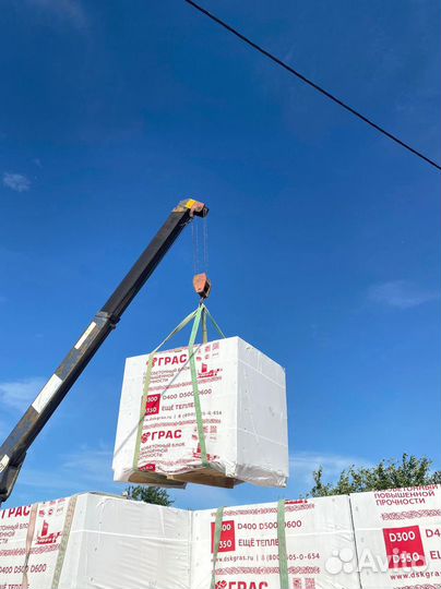 Газоблок Грас D350