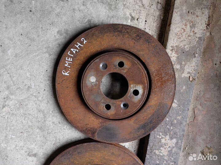 Диски Тормозные Передние Рено Меган 2