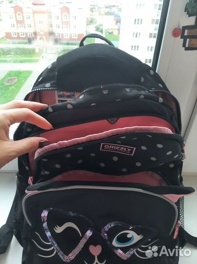 Портфель школьный grizzly