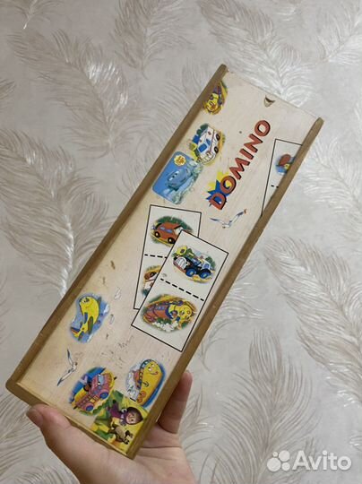 Домино деревянное