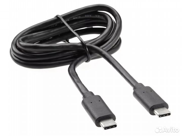Кабель USB Type C-Type C CU400-1M 3А, 5Gb