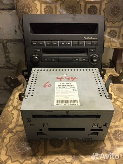 Магнитола Mitsubishi Outlander XL Rockford Fosgate