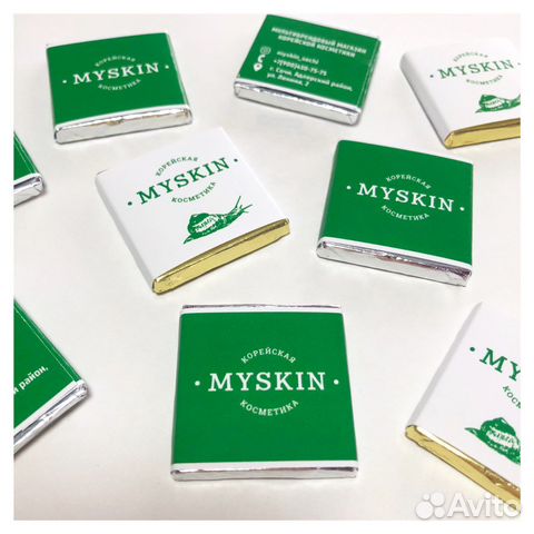 Шоколад с логотипом