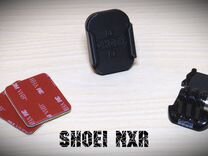 Крепление камеры GoPro на Мотошлем Shoei NXR
