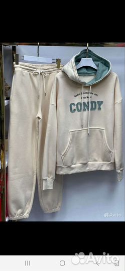 Спортивный костюм женский теплый новый