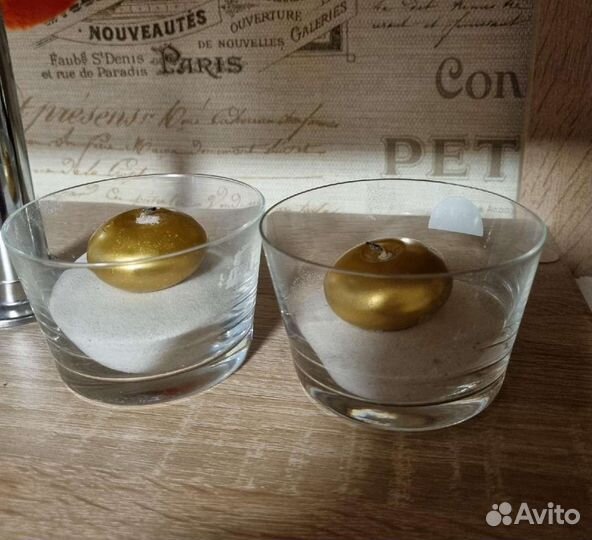 Подсвечники с песком