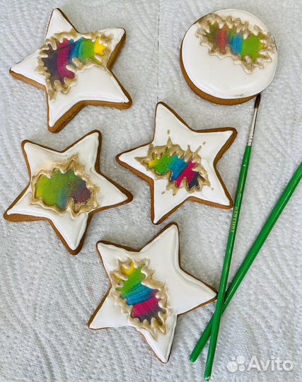 Имбирные пряники, бенто - торт, капкейки