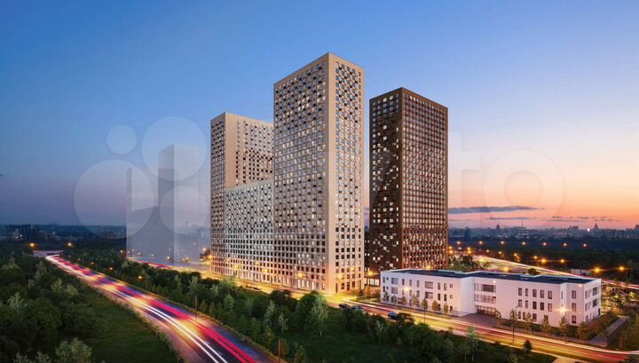 1-к. квартира, 38 м², 25/33 эт.