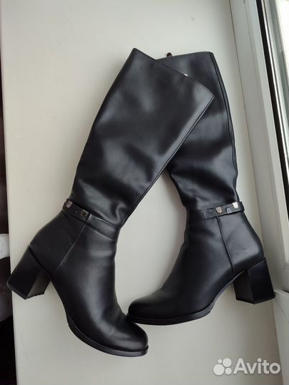 Сапоги женские натуральная кожа