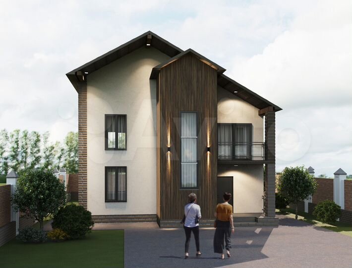 Дом 110 м² на участке 6,3 сот.