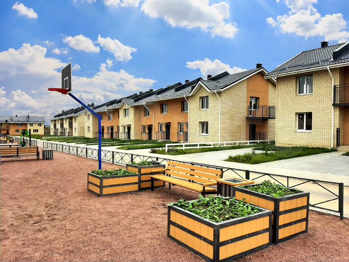 Таунхаус 104,3 м² на участке 2 сот.