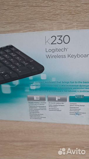 Клавиатура Logitech K230 Wireless Keyboard