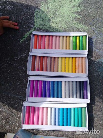 Художественная пастель сухая 60 цветов