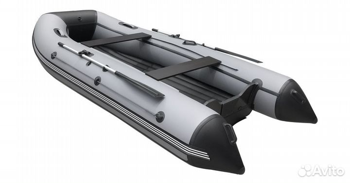 Лодка orca 305 нд серая
