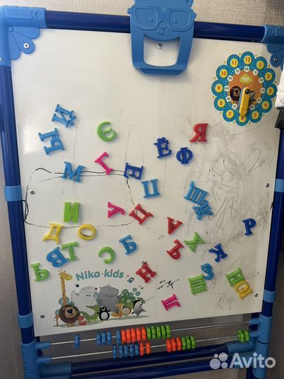 Мольберт детский двухсторонний