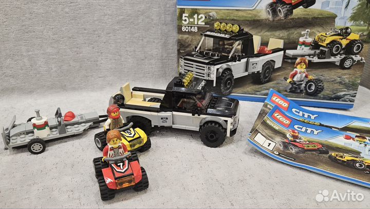 Лего Lego city гоночная команда