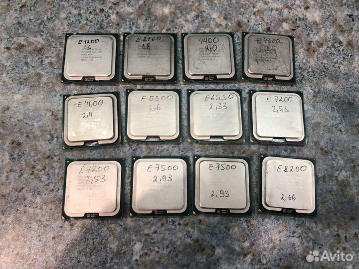 Процессоры для сокетов LGA775, LGA1150, I5-4440