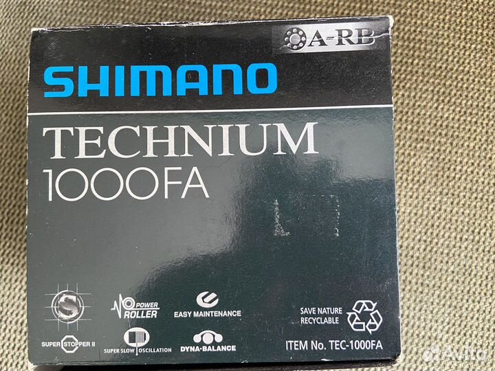 Катушка shimano technium 1000 fa