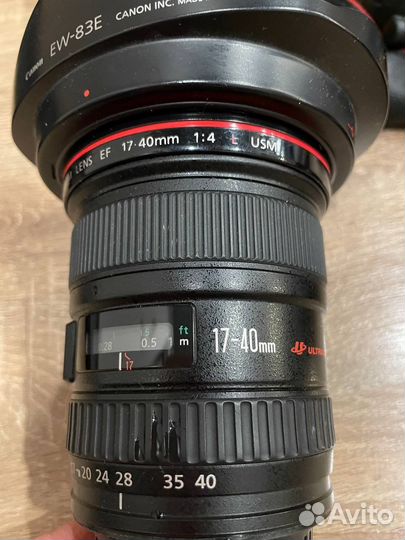 Объективы Canon