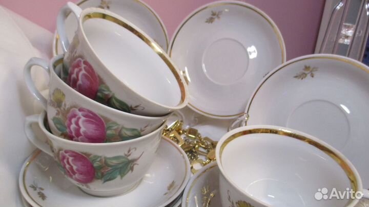 Чайные пары Пион Сумской фз 80-90-е