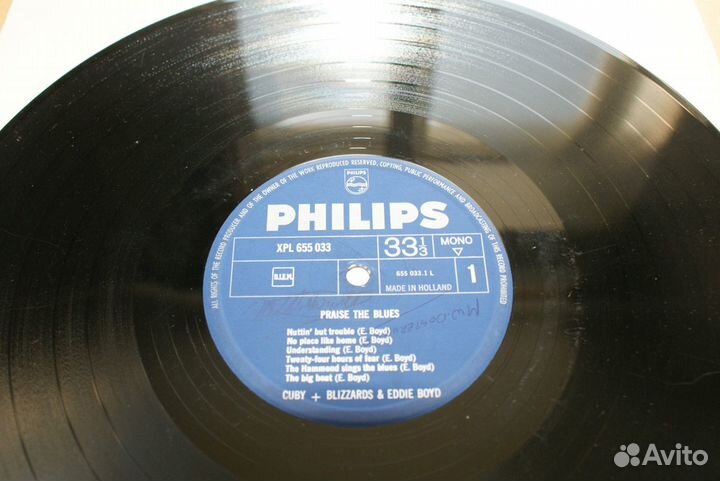 Cuby + Blizzards -Praise The Blues- 1967- LP Rare