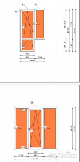 Пластиковые окна новые