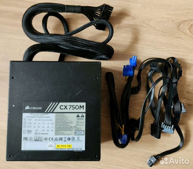 Блок питания Corsair CX750M (750W) модульный